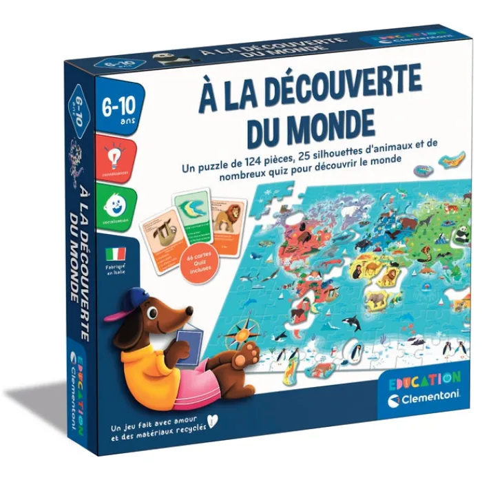 Clementoni La Géographie Et La Nature|À la découverte du monde