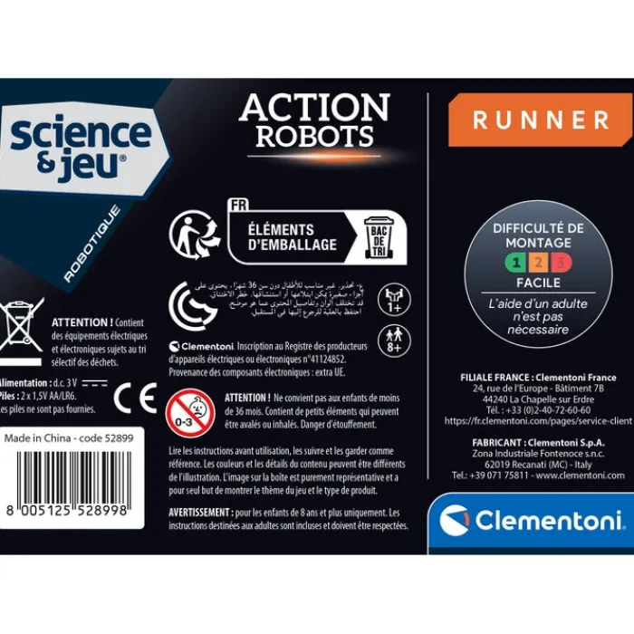 Clementoni Robot|Action Robot - Runner