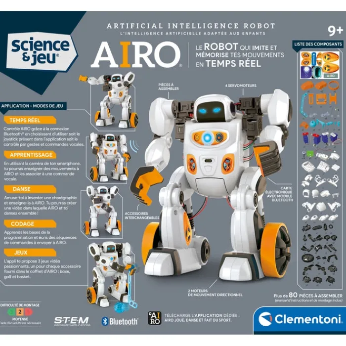 Clementoni Robot|AIRO, artificial intelligence robot