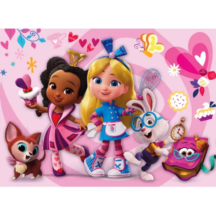 Clementoni Cartes|Personnages Disney|Alice Bakery Disney - 104 pièces