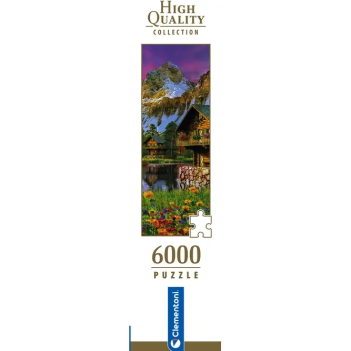 Clementoni Paysages|Football|Alpine Lake - 6000 pièces