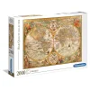 Clementoni Football|Vintage|Ancient map - 2000 pièces