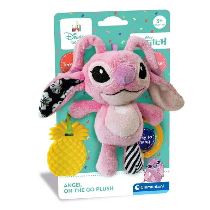 Clementoni Hochets|Angel, ma peluche de voyage