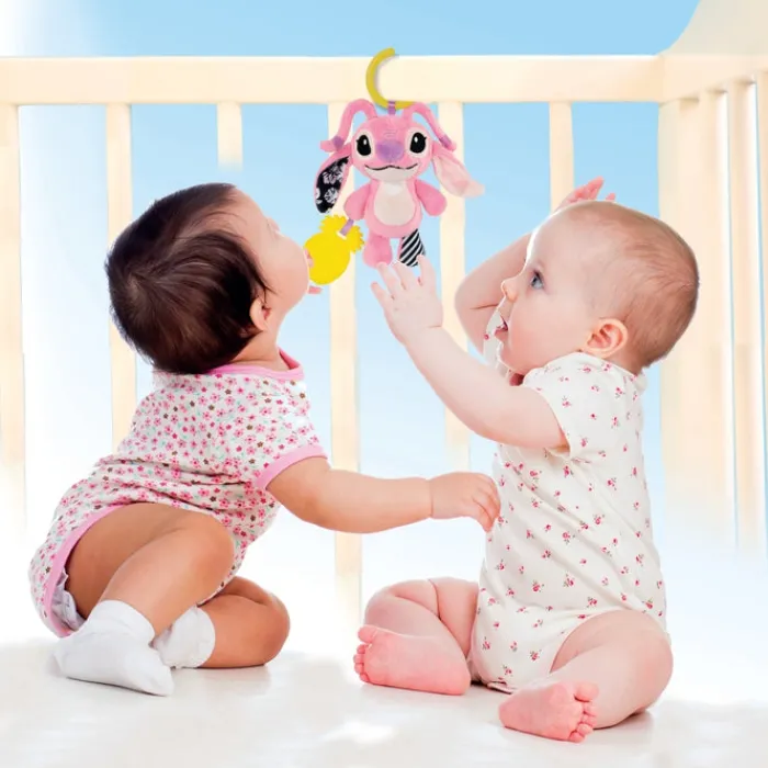 Clementoni Hochets|Angel, ma peluche de voyage