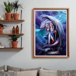 Clementoni Football|Vintage|Anne Stokes - Dragon Mage - 1000 pièces
