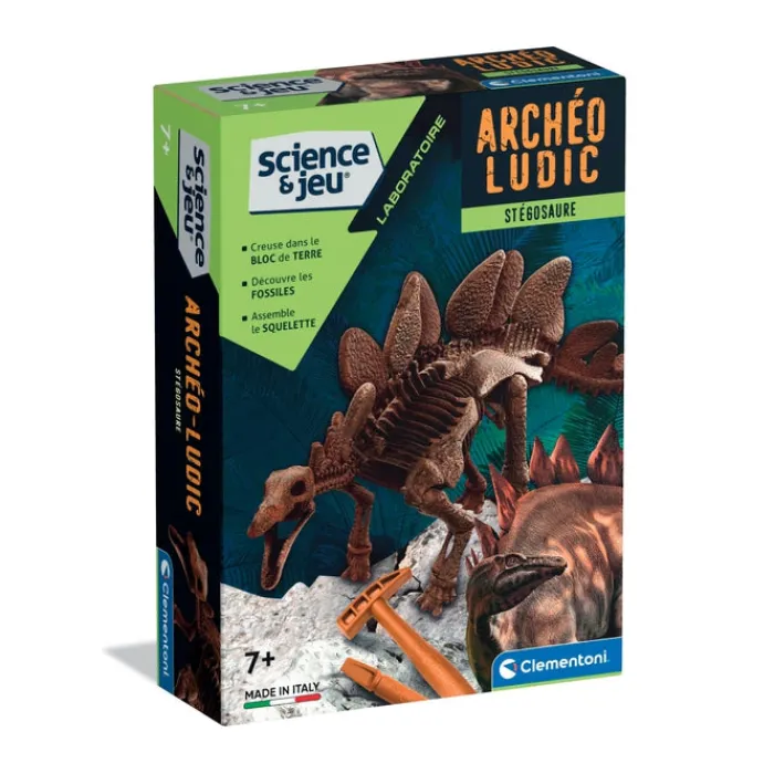 Clementoni Dinosaures|Archéo Ludic - Stégosaure