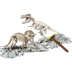 Clementoni Dinosaures|Archéo Ludic - T-Rex & Tricératops