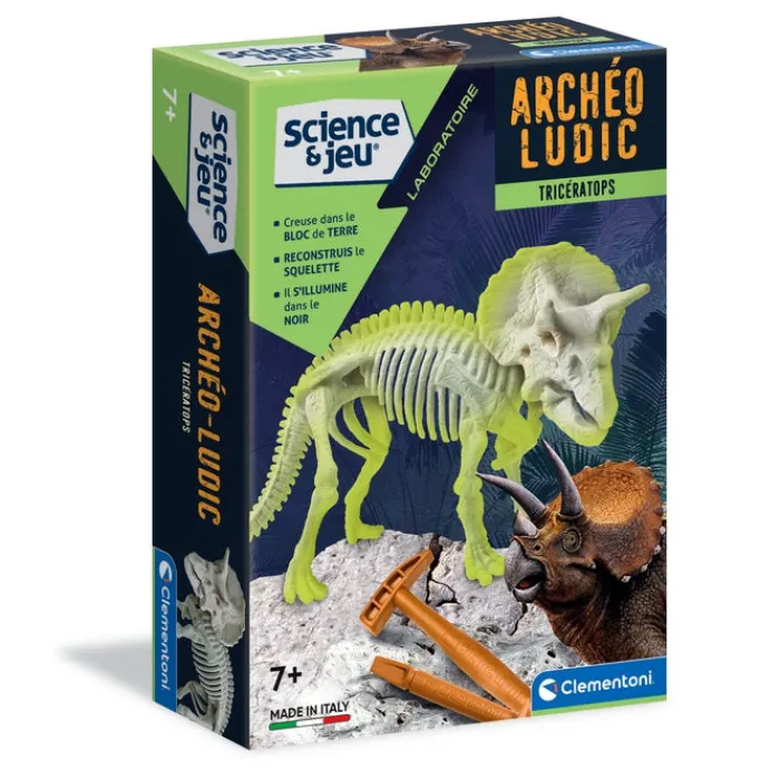 Clementoni Dinosaures|Archéo Ludic - Tricératops