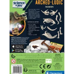 Clementoni Dinosaures|Archéo Ludic - Tricératops