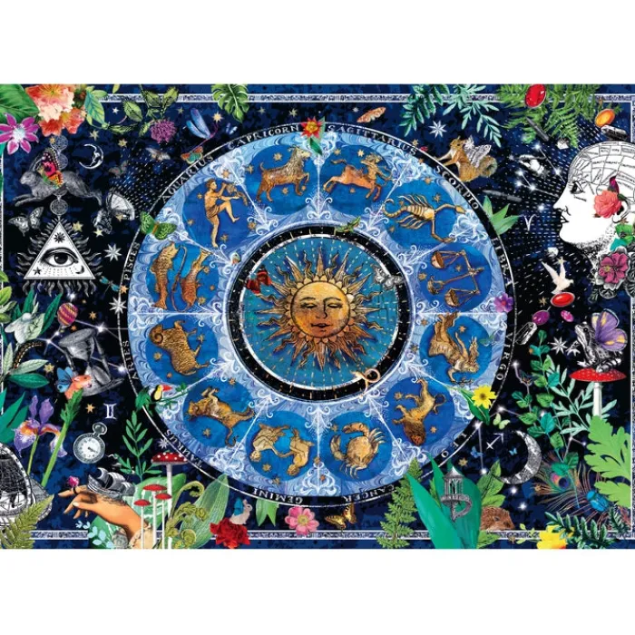 Clementoni Football|Vintage|Astrological Chart - 1000 pièces