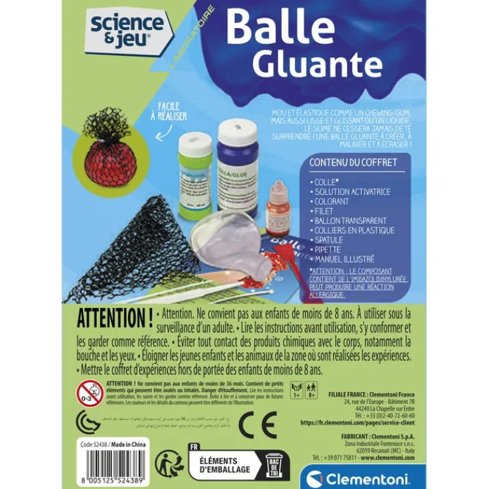 Clementoni Slime|Balle gluante