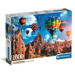 Clementoni Football|Vintage|Balloons In Cappadocia - 1000 pièces