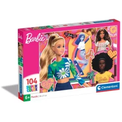Clementoni Cartes|Autres Personnages|Barbie - 104 pièces
