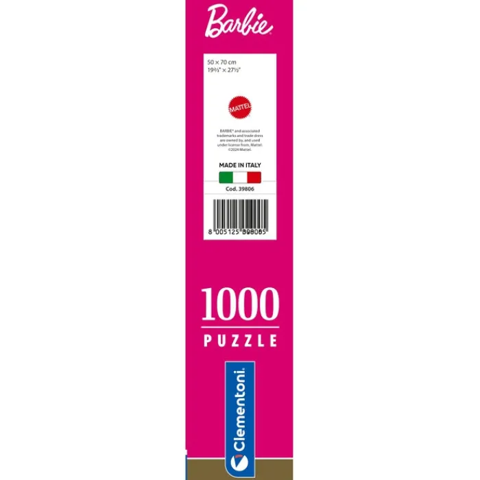 Clementoni Football|Autres Personnages|Barbie 65 Yrs - 1000 pièces