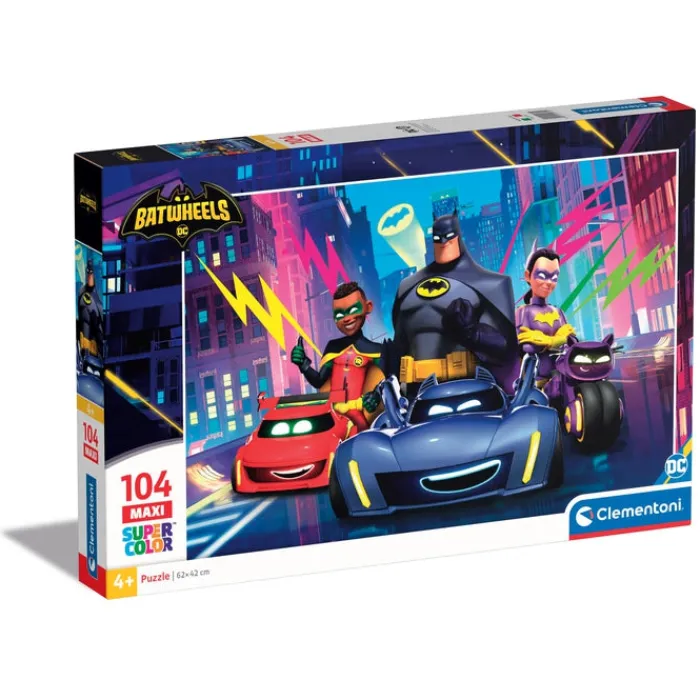 Clementoni Cartes|Autres Personnages|Batwheels - 104 pièces