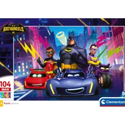 Clementoni Cartes|Autres Personnages|Batwheels - 104 pièces