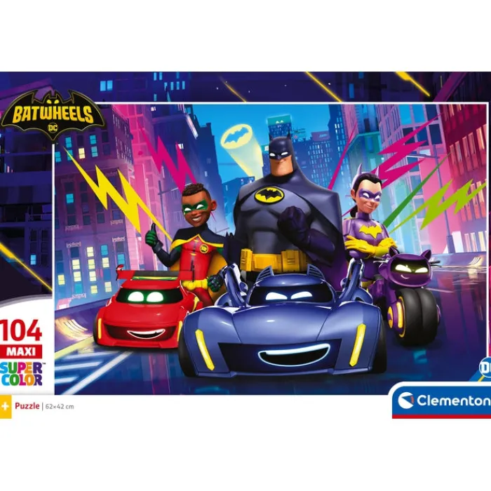 Clementoni Cartes|Autres Personnages|Batwheels - 104 pièces