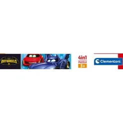 Clementoni Cartes|Autres Personnages|Batwheels - 1x12 + 1x16 + 1x20 + 1x24 pièces