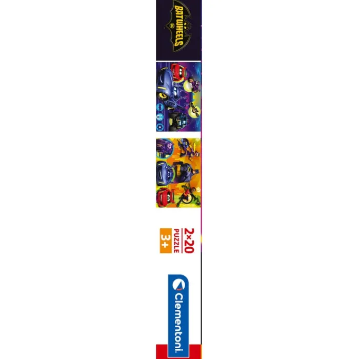 Clementoni Cartes|Autres Personnages|Batwheels - 2x20 pièces