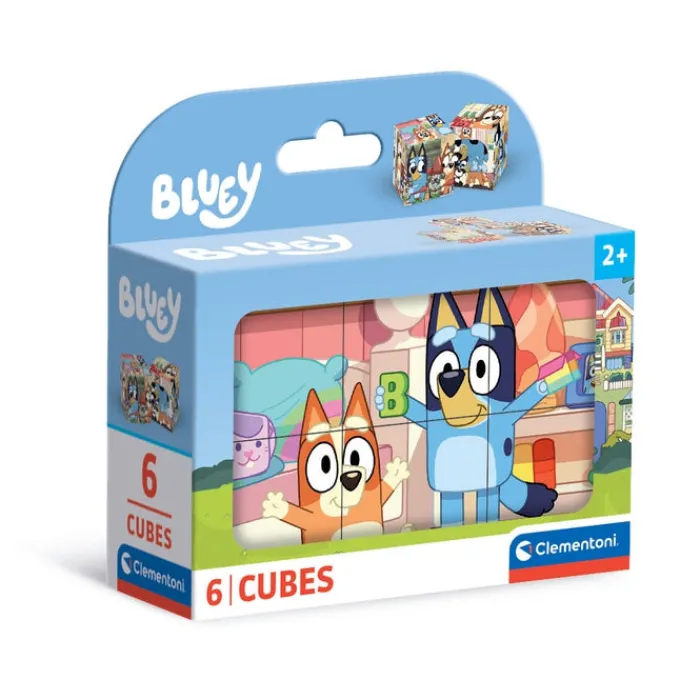 Clementoni Cartes|Autres Personnages|Bluey
