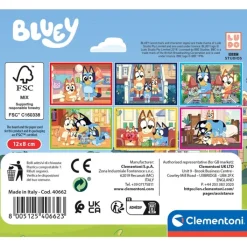 Clementoni Cartes|Autres Personnages|Bluey