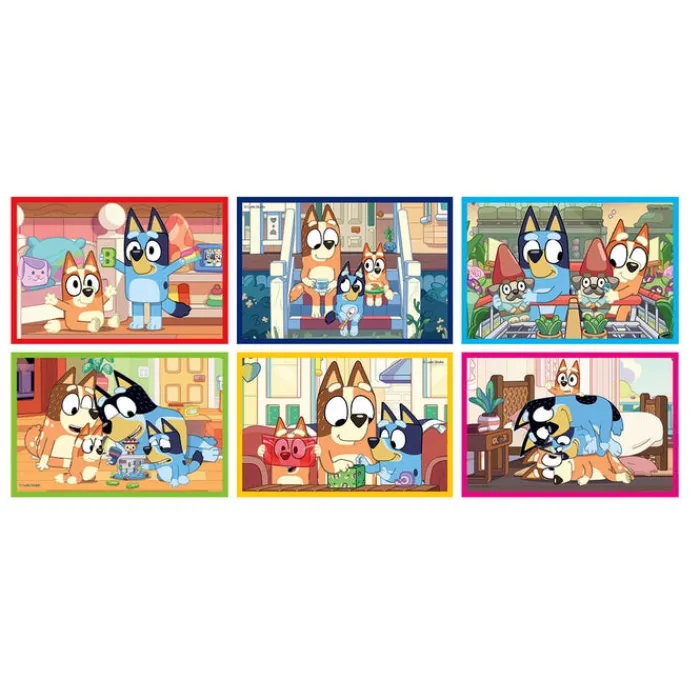 Clementoni Cartes|Autres Personnages|Bluey
