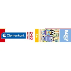 Clementoni Cartes|Autres Personnages|Bluey - 60 pièces