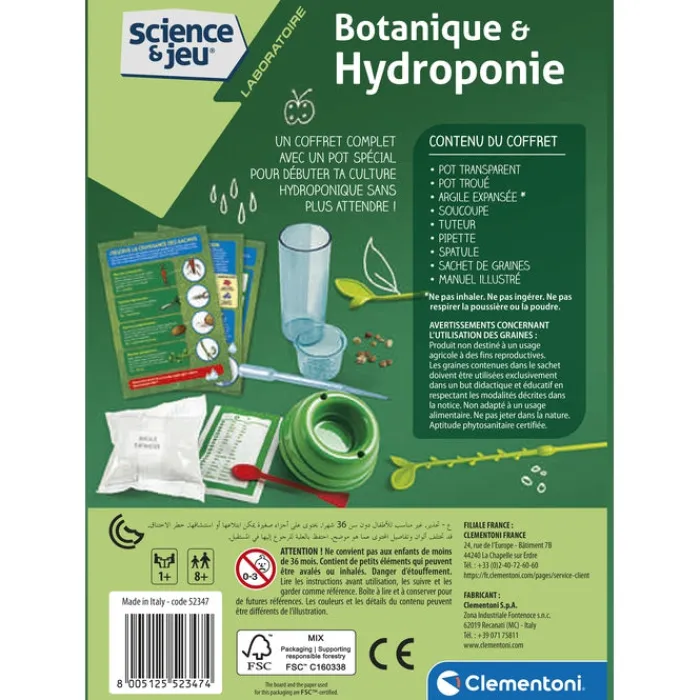 Clementoni Botanique Et Nature|Botanique et hydroponie