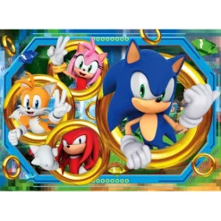 Clementoni Cartes|Autres Personnages|Box Sonic - 180 pièces