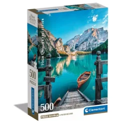 Clementoni Football|Vintage|Braies Lake - 500 pièces