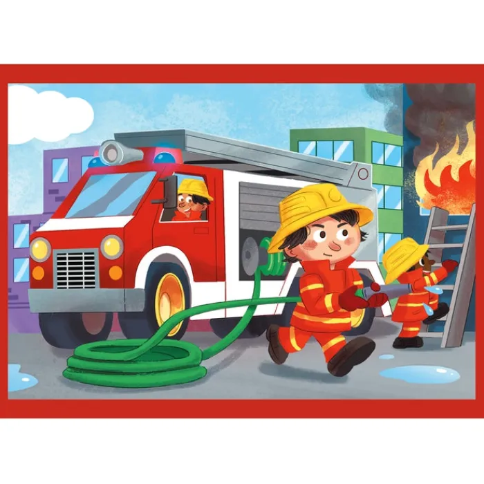 Clementoni Cartes|Illustrations|Busy At Work - 1x12 + 1x16 + 1x20 + 1x24 pièces