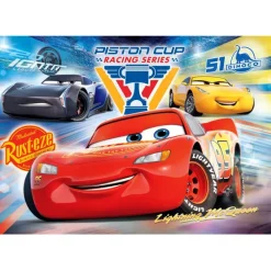 Clementoni Cartes|Personnages Disney|Cars - 104 pièces