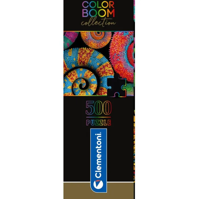 Clementoni Color Boom|Football|Colorboom Curly Tails - 500 pièces
