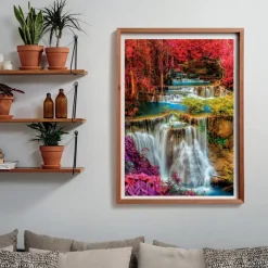 Clementoni Football|Vintage|Colourful Thai Falls - 1000 pièces