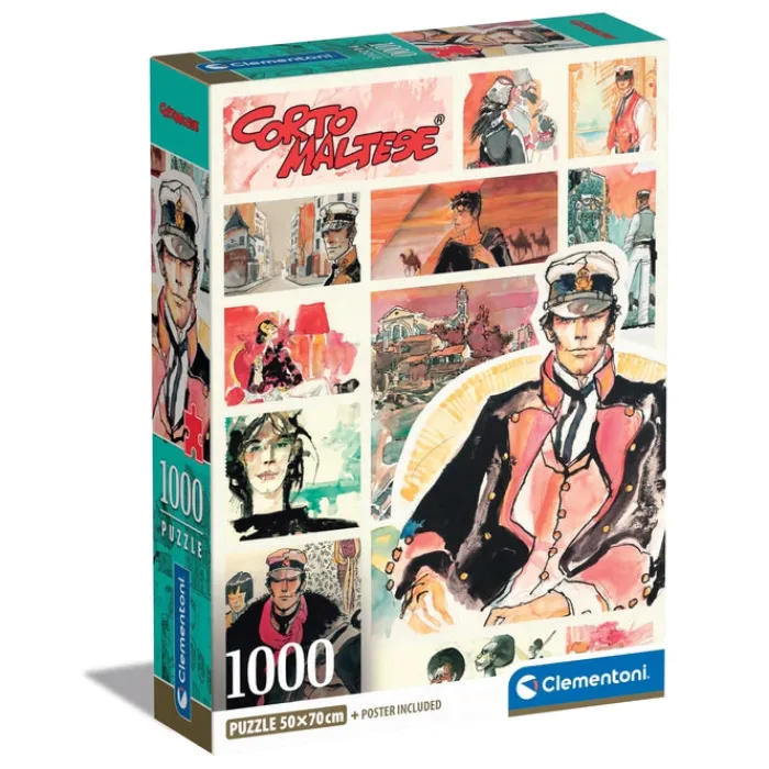 Clementoni Football|Vintage|Corto Maltese - 1000 pièces