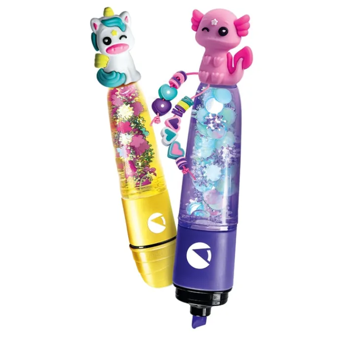 Clementoni Jeux Créatifs|Crée tes fluos - Trendy animals