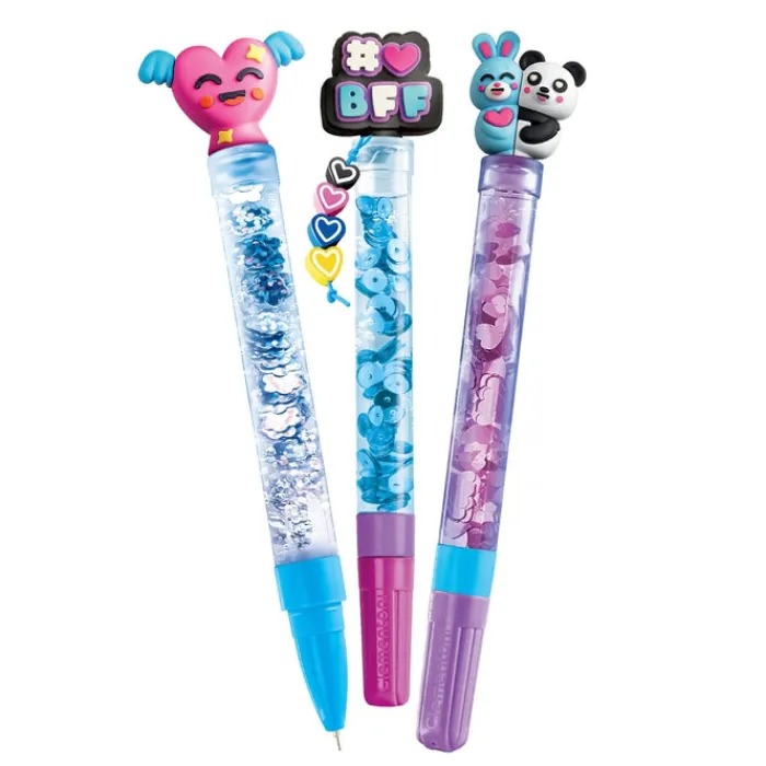 Clementoni Jeux Créatifs|Crée tes stylos - Best Friends