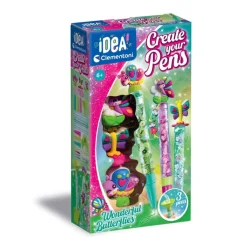 Clementoni Jeux Créatifs|Crée tes stylos - Butterflies