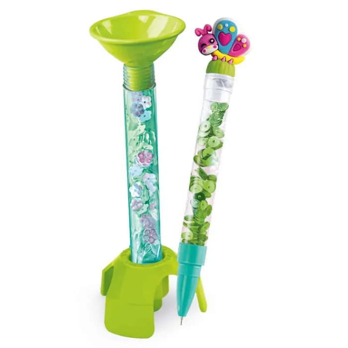 Clementoni Jeux Créatifs|Crée tes stylos - Butterflies