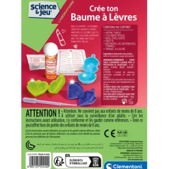 Clementoni Cosmétiques|Crée ton baume à lèvres