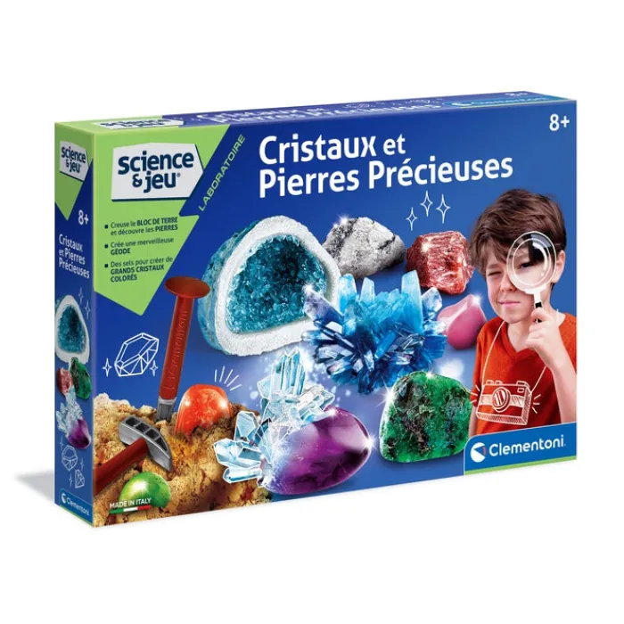 Clementoni Science Classique|Cristaux et pierres précieuses