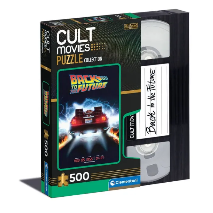 Clementoni Football|Vintage|Cult Movies Back To The Future - 500 pièces