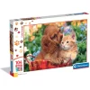 Clementoni Cartes|Animaux|Cute Friends - 104 pièces