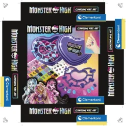 Clementoni Beauté Et Maquillage|Dark Nail Art - Monster High