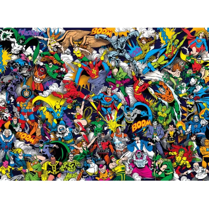 Clementoni Football|Vintage|Dc Comics - 1000 pièces