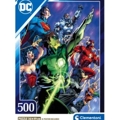 Clementoni Football|Autres Personnages|Dc Comics - 500 pièces