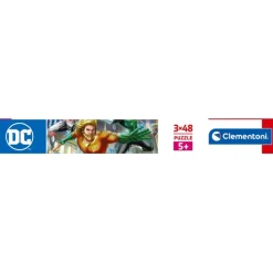 Clementoni Cartes|Vintage|Dc Comics Justice League - 3x48 pièces
