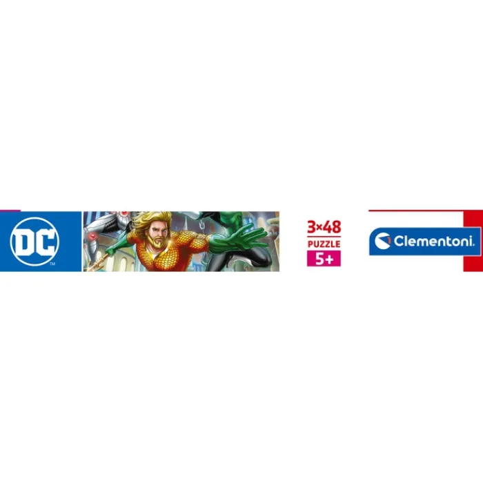 Clementoni Cartes|Vintage|Dc Comics Justice League - 3x48 pièces