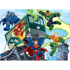 Clementoni Cartes|Dc Comics Super Friends - 60 pièces