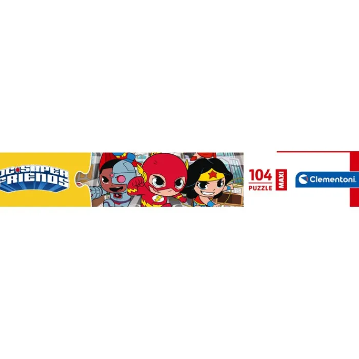 Clementoni Cartes|Dc Comics Super Friends - 104 pièces